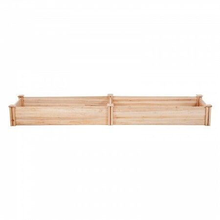 Wooden Raised Garden Bed Planter Box 94.5x23.6x9.8