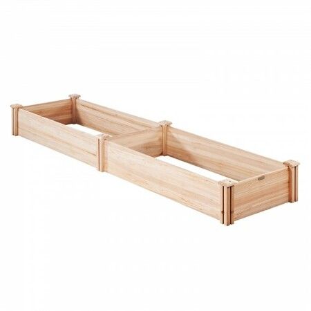 Wooden Raised Garden Bed Planter Box 94.5x23.6x9.8