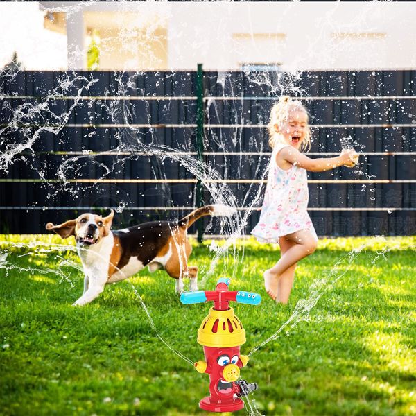 Cute Hydrant Sprinkler,Water Toys Outdoor Activities,Outdoor Water Play Kids Toys,Outside Fun Sprinkler,Backyard Kids Play Equipment