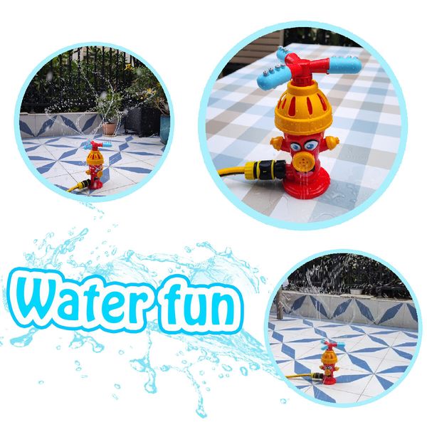 Cute Hydrant Sprinkler,Water Toys Outdoor Activities,Outdoor Water Play Kids Toys,Outside Fun Sprinkler,Backyard Kids Play Equipment