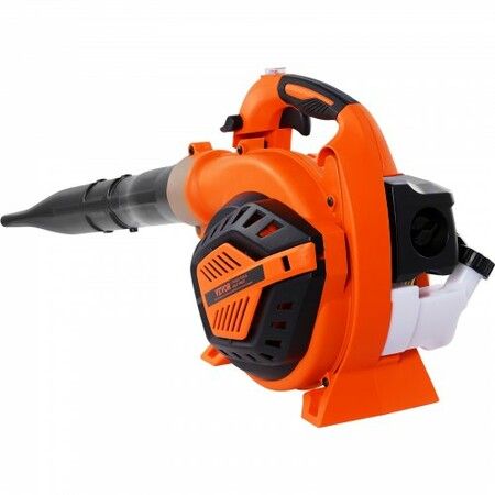 Gas Leaf Blower, 26CC 2-Cycle Handheld Leaf Blower with A Fuel Tank, 2-in-1Gas-powered Blower 425CFM Air Volume 156MPH Speed, Ideal for Lawn Care, Leaf Cleaning, and Snow Removal