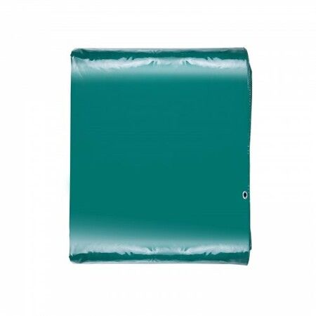 PVC Waterproof Tarp, 16.5 x 29.5 ft Heavy Duty PVC Tarpaulin, Tear-Proof and Weather-Proof, with Grommets and Reinforced Edges for Canopy Boat RV Tent Shelter Trailer Truck Cover, Green