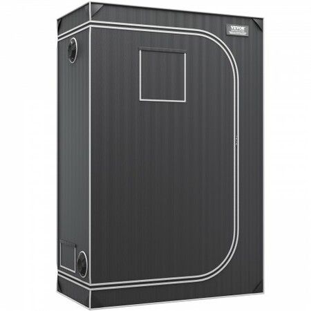 Grow Tent 48 x 24 x 72 in Indoor Growing Tent Hydroponic Window Door Tray