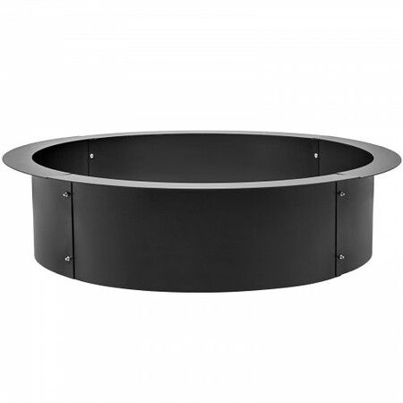 Heavy Duty Fire Pit Ring/Liner DIY Q235 Steel 36 in Outside x 30 in Inside