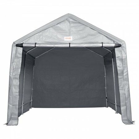 Protable Stotage Shelter Garage Stotage Shed 7 x 12 x 7.36ft & Zipper Door