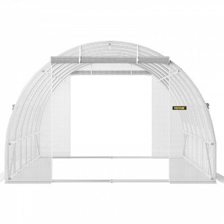 Walk-in Tunnel Greenhouse Galvanized Frame Waterproof Cover 20x10x7 ft