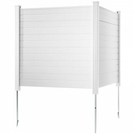 Outdoor Privacy Screens 50" W x 50" H Air Conditioner Fence 2 Panels