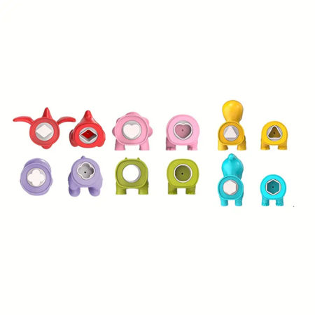 26PCS Alphabet Dino Matching Learning Toy for Kids Montessori Dino Toys Match Letter, Educational Learning Toys