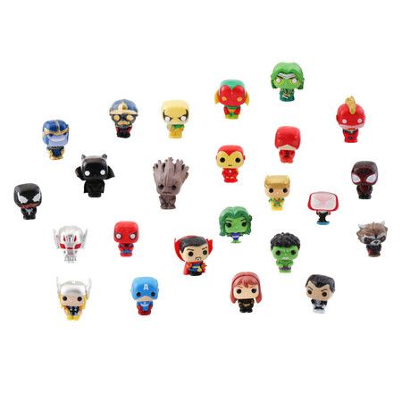 Avengers 24 Figure Christmas Countdown Kids Digital Blind Box Gift Set with Minifigures Perfect Holiday Christmas Gift