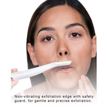 Reveal Flawless Skin with the Glo Lighted Dermaplane Exfoliator! Non-Vibrating for Gentle, Precise Exfoliation