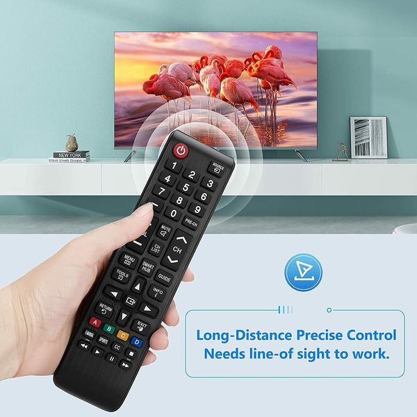 Universal Remote Control for Samsung TVs: Compatible with All Samsung LCD, LED, HDTV, and 3D Smart TV Models