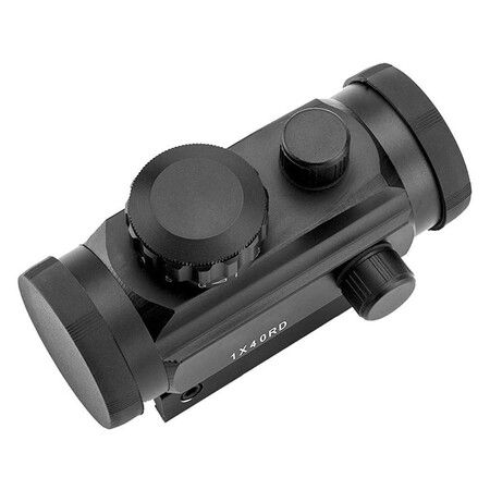 1x40 Tactical Riflescope with Red and Green Dot Sight for visibility in different lighting conditions,Durable and weather-resistant