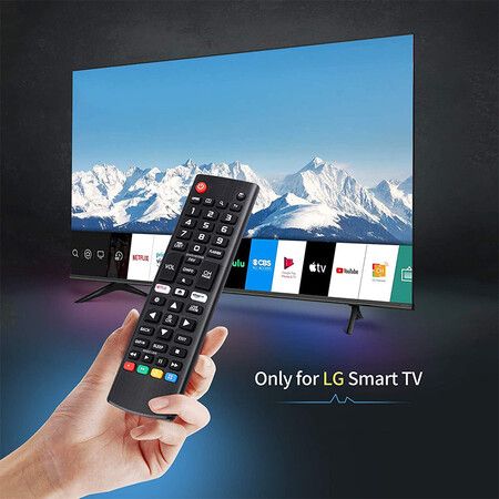 Replacement Remote for LG Smart TVs - Compatible with Multiple Models (AKB75095308, AKB74915324)