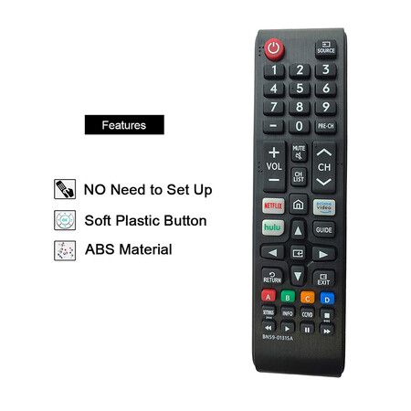 Universal Remote Control for All Samsung LCD, LED, HDTV, and 3D Smart TVs