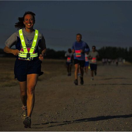 360° LED Reflective High Visibility Vest and Belt: Enhanced Safety and Visibility for Running, Cycling, Outdoor Activities