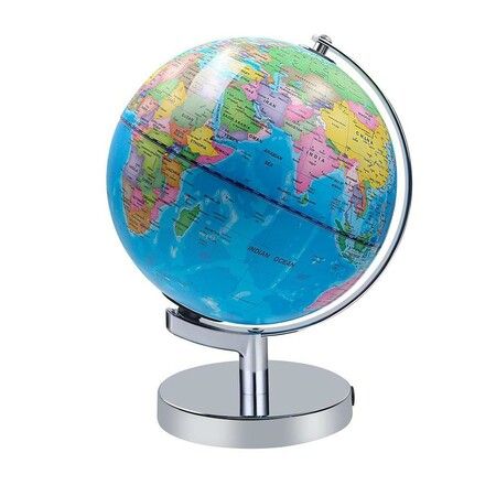 Explore the World: Illuminated 23cm Educational Globe with Stand for Curious Kids