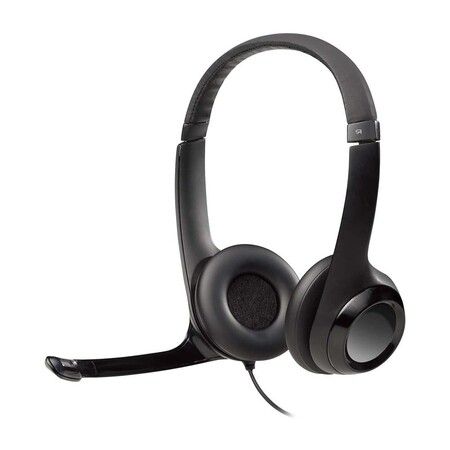 Wired Logitech H390 Headset - Superior Audio and Noise Cancellation for Crystal-Clear Calls and Immersive Music