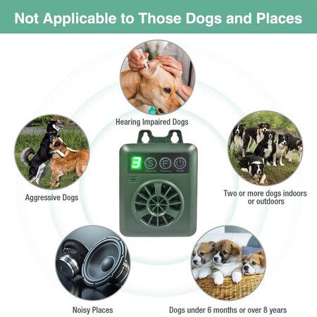 Effective Ultrasonic Bark Control Device for Dogs - Stop Excessive Barking and Train Your Pet