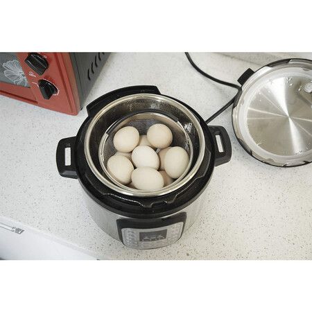 Essential Steamer Basket for 6 Qt Instant Pots - Premium Stainless Steel Insert with Handle for Effortless Steaming