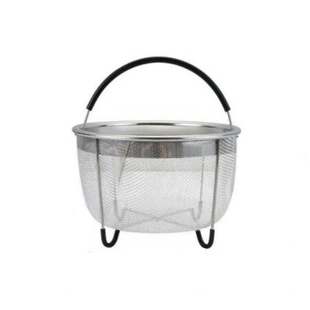 Essential Steamer Basket for 6 Qt Instant Pots - Premium Stainless Steel Insert with Handle for Effortless Steaming