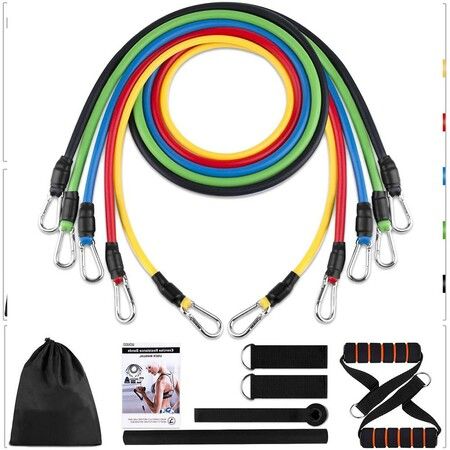 Resistance Bands Set for Exercise: Full Body Workout Bands