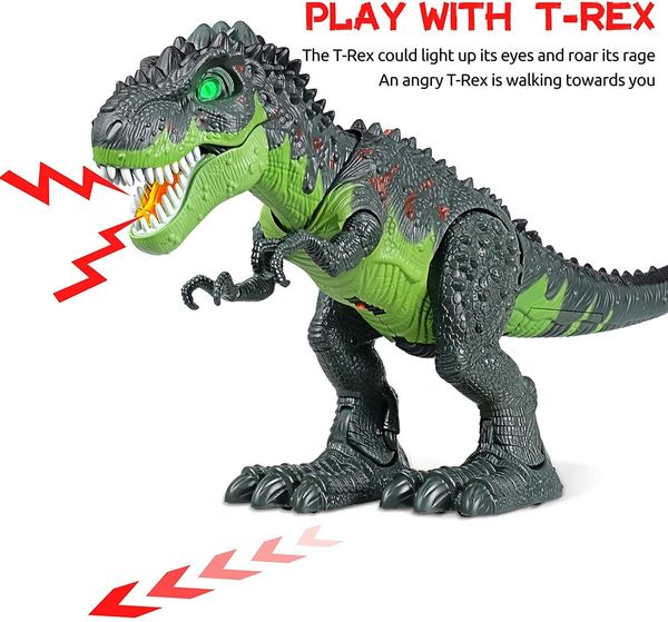 Intelligent RC Tyrannosaurus: Interactive Remote Control Toy  for Kids