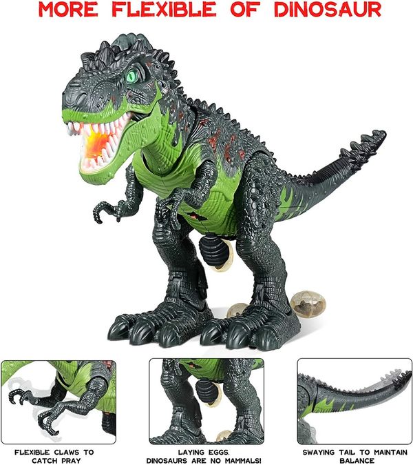 Intelligent RC Tyrannosaurus: Interactive Remote Control Toy  for Kids