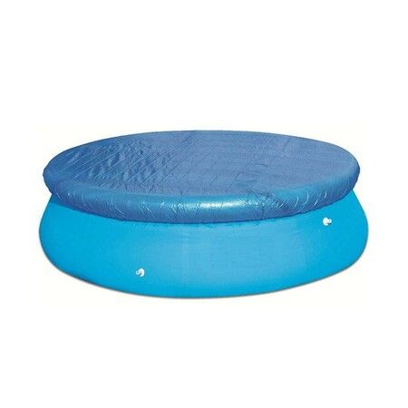 Durable Dustproof Round Solar Swimming Pool Cover for Inflatable Pools (305cm)