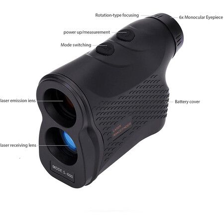 Advanced Rangefinder with Slope,Fog,Scan,Precision Speed Measurement Ideal for golfers outdoor enthusiasts