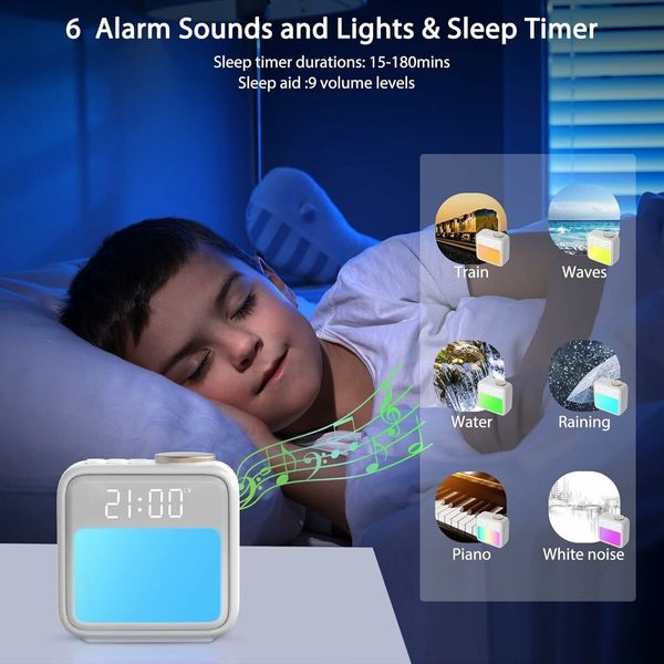 Hatch Alarm Clock: Wake-Up Light and Sound Machine for Heavy Sleepers and All Ages