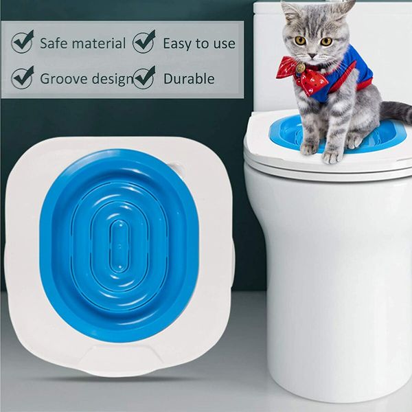 Cat Training All-in-One Toilet Training Kit with Professional Urinal Seat