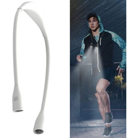 Portable Led Neck Reading Light Lamp Brighten Your Reading with Adjustable Brightness and Compact Design