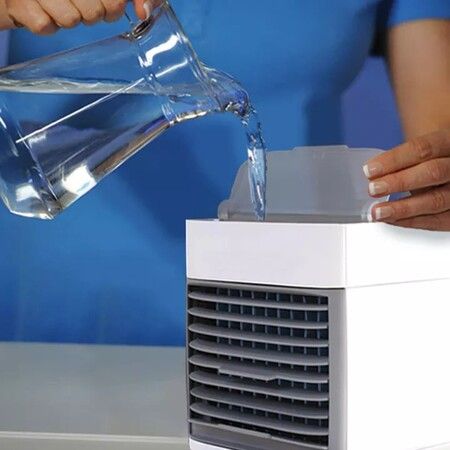 Portable Evaporative Air Cooler with USB,Energy-efficient and environmentally friendly,Perfect for hot & dry climates