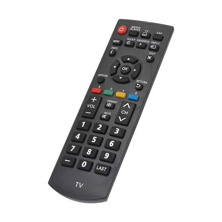 Replacement Remote for Panasonic Viera TVs: Compatible with Multiple Models including TC-L39EM60 TC-L50EM60 TC-P42X60 TH-39LRU6 TH-39LRU60 TH-42LRU6 TH-32LRU60 TH-42LRU60 TH-65LRU60 TC-L32B6 TC-L32XM6 TH-32LRU6 TC-50A400U