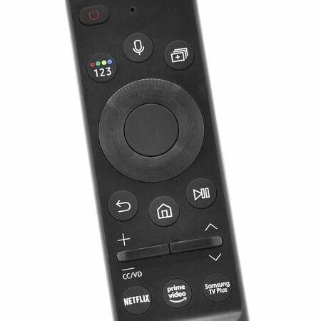 Hands-free Samsung Voice Remote Control Replacement for The Frame, QLED, and Smart TVs, Bluetooth Connectivity Compatible with Models Q60A Q70A Q80A QN85A QN90A QN800A QN900A Sub BN59-01357B BN59-01357C