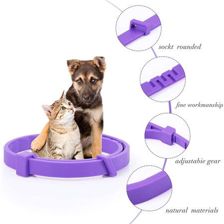 38CM Relaxing Collar for Small Cats - Anxiety Relief and Calming Aid