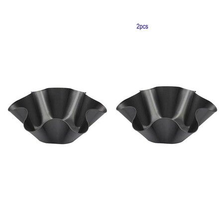 2PC Taco Shell Maker Bowl/BCake Tortilla Maker with durable carbon steel for longevity & even heat distribution, Craft Authentic Tortillas and Taco Shells with Ease