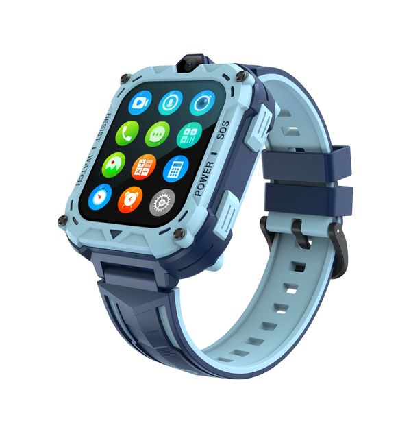 4G Smartwatch for Kids with SOS GPS Tracking, Video Calling, and More - Keep Your Child Safe and Connected