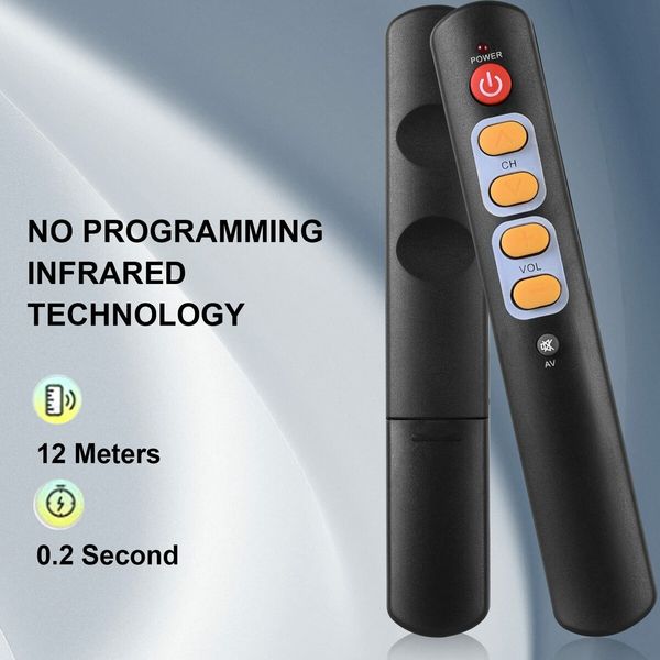 Large Button Remote Control for Seniors and Kids: Simple and Easy to Use