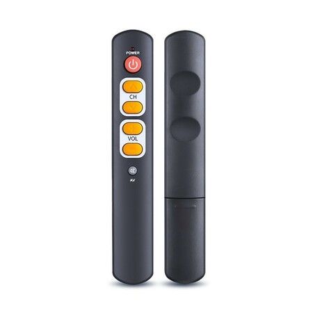 Large Button Remote Control for Seniors and Kids: Simple and Easy to Use