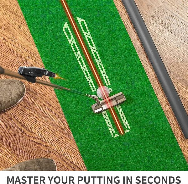 Training Aids Golf Putter with Laser Sight Pointer: Improve Your Putting Accuracy with Swinging Plane Correction