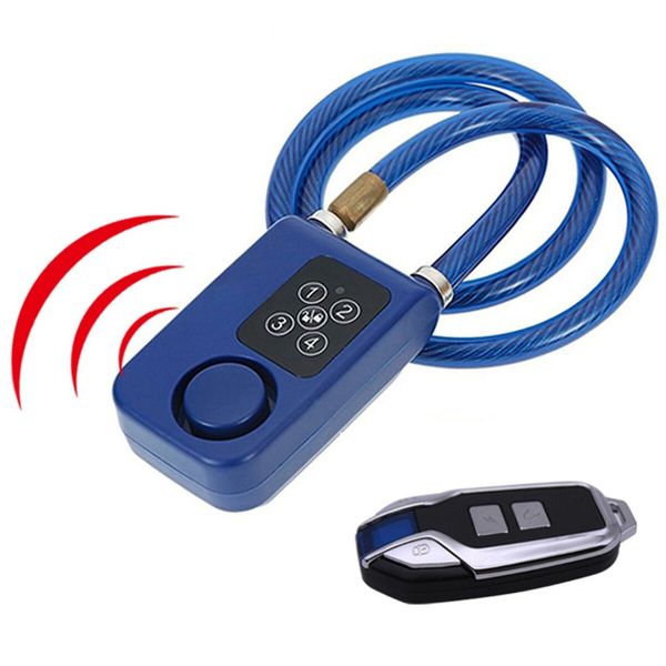 Smart Bluetooth Alarm Lock and Chain for Bikes and Gates