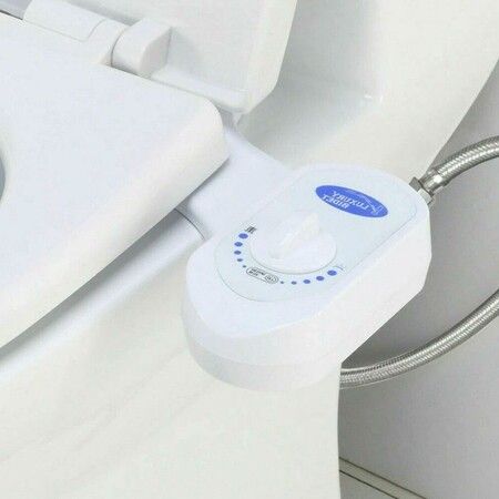 Luxury Bidet Attachment with Adjustable Spray and Pressure for Enhanced Comfort