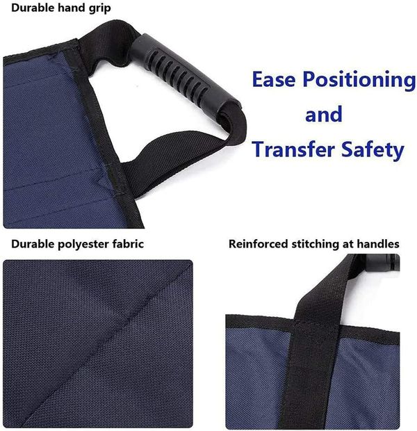 Safe and Easy Patient Transfer: 6-Handle Board for Moving Physically Impaired and Elderly