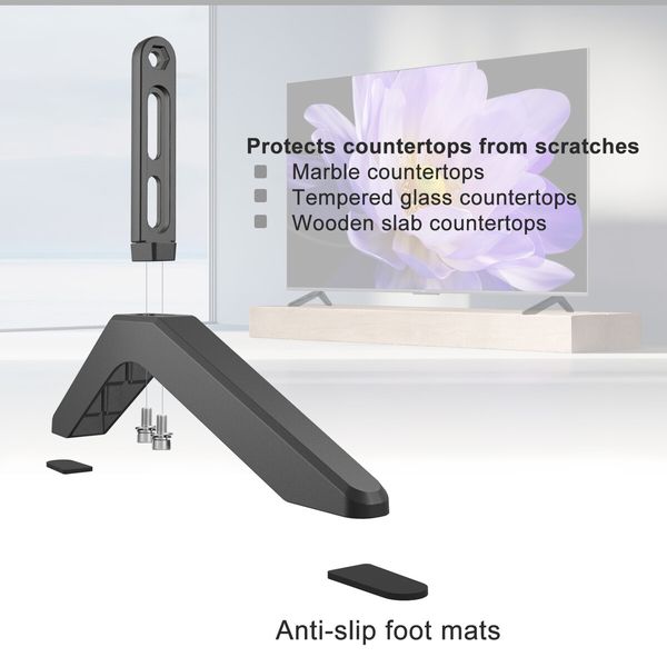 Universal TV Legs,Stand Base,Pedestal Feet for 32 to 75 Inch TVs, Stable Support