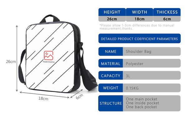 16-Inch Backpack with Strap Bag and Pencil Case for Middle and High School Students