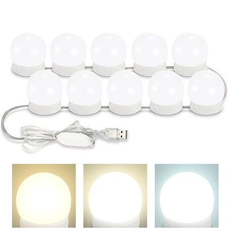 Hollywood LED Vanity Lights Makeup Table Dressing Room Mirror Bright Bulbs