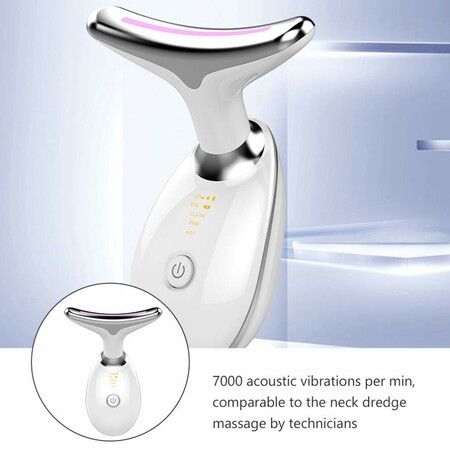 Vibration Massager Skin Tightening Device Firming Wrinkle Tool Double Chin Removal Device