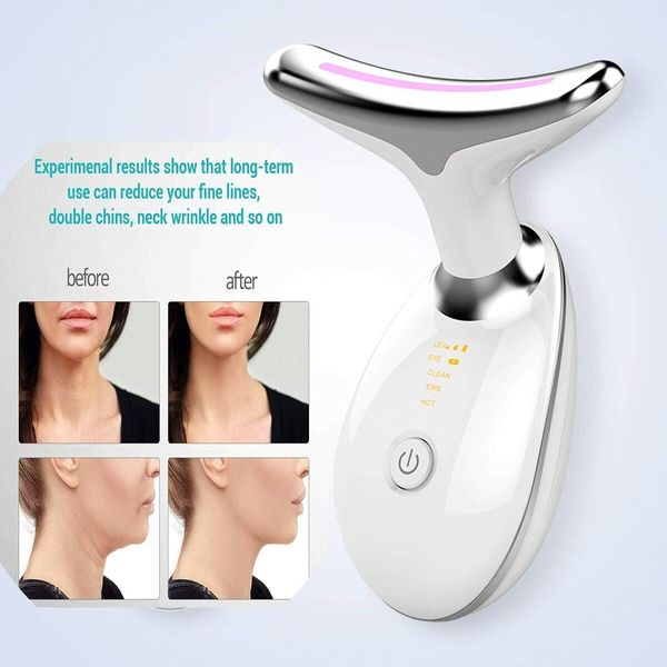 Vibration Massager Skin Tightening Device Firming Wrinkle Tool Double Chin Removal Device