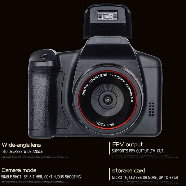 Digital Camera with 1080P Ultra HD Recording for Beginners and Outdoor Enthusiasts Elevate Your Vlogging and Video Creation